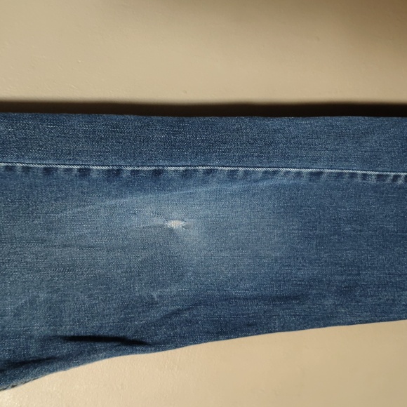 Levi Strauss 505 Straight Slightly Distressed Jeans 32x30 - Picture 5 of 7